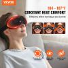 VEVOR Eye Massager with Heat & Remote Eye Care Device 5 Modes Bluetooth Music
